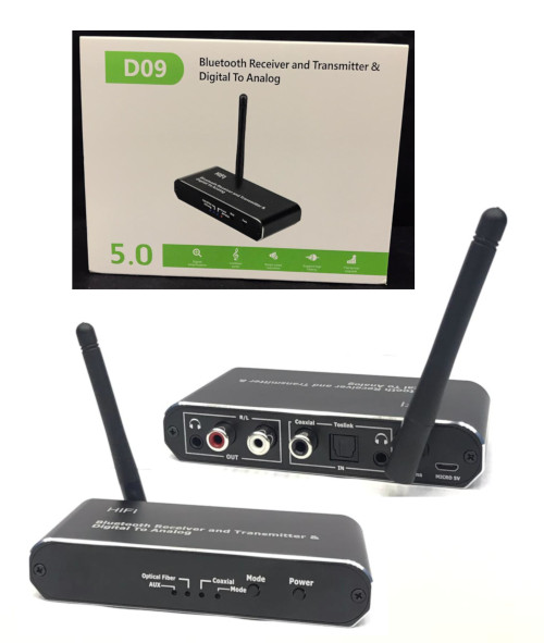 Bluetooth Digital to Analog Receiver and Transmitter